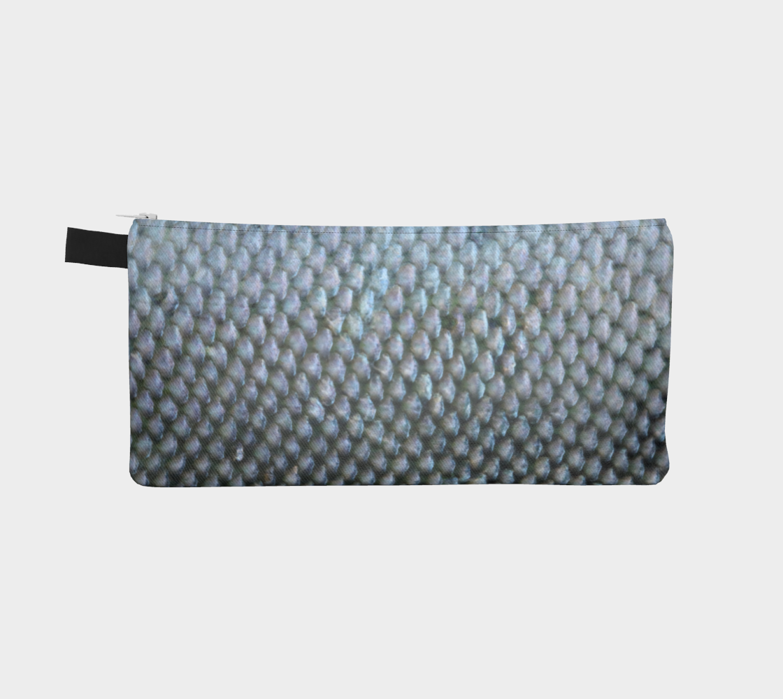 Salmon Scales Pencil Case