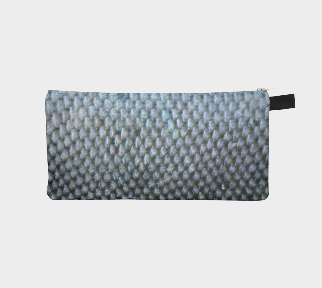 Salmon Scales Pencil Case