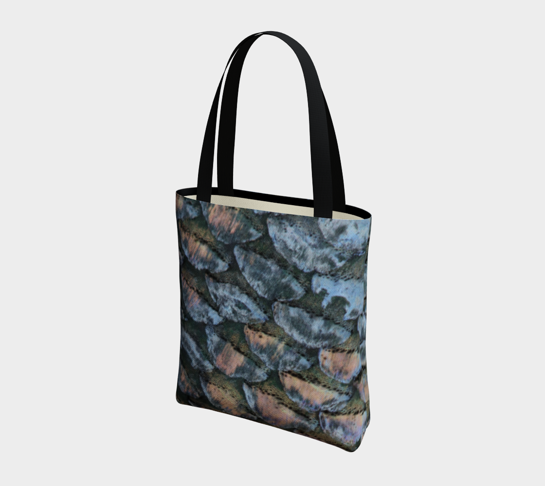 Salmon Scale Tote Bag 2