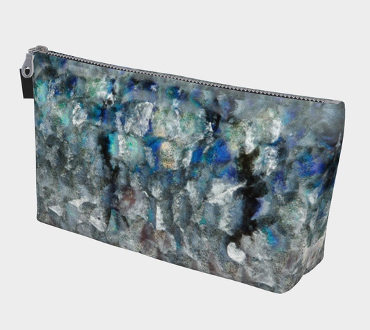 Salmon Scales Makeup Bag